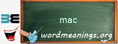 WordMeaning blackboard for mac